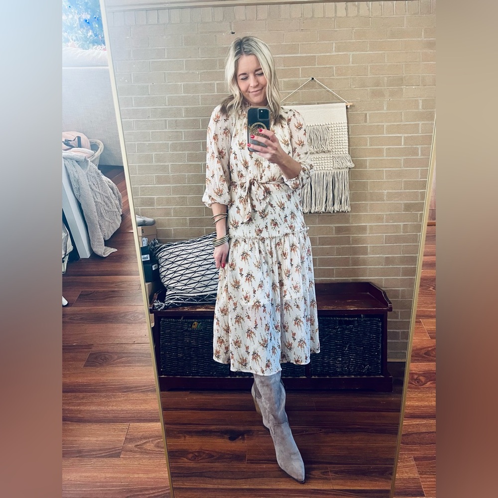 Entro Floral Midi